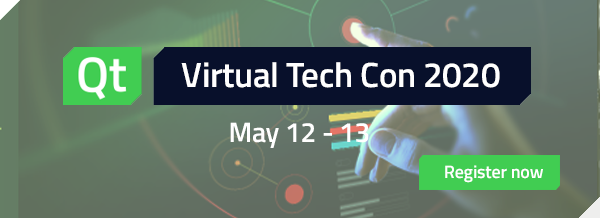 Qt Virtural Tech Con 2020 Register now